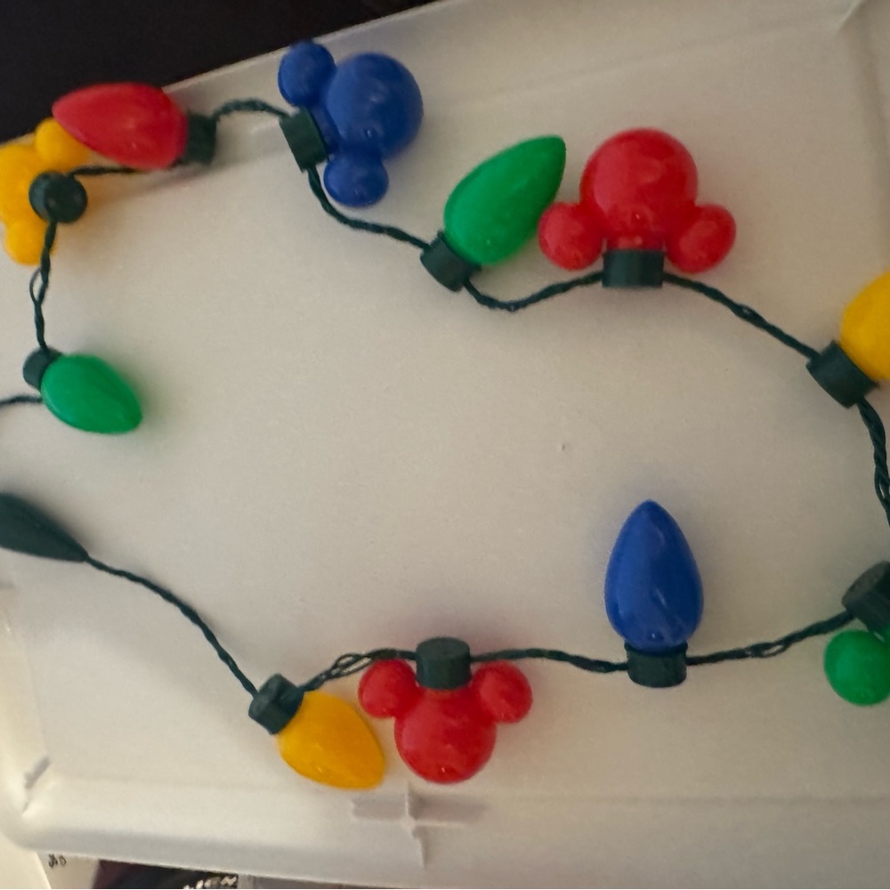 Mickey Mouse Multi-Color Holiday Light String